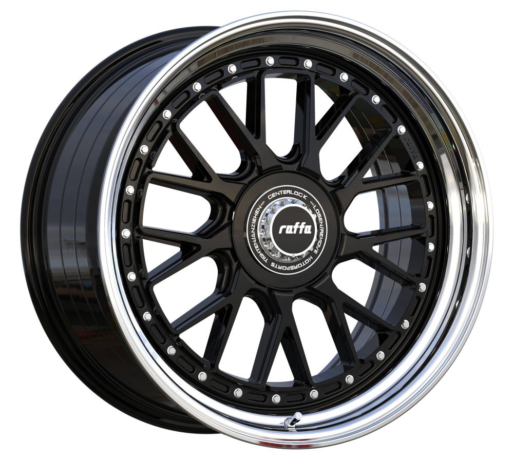 Raffa Wheels<br>RS-03 ZV Black (19x8.5)